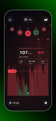 Heart Tracker 70 BPM Screenshot 7 of 8