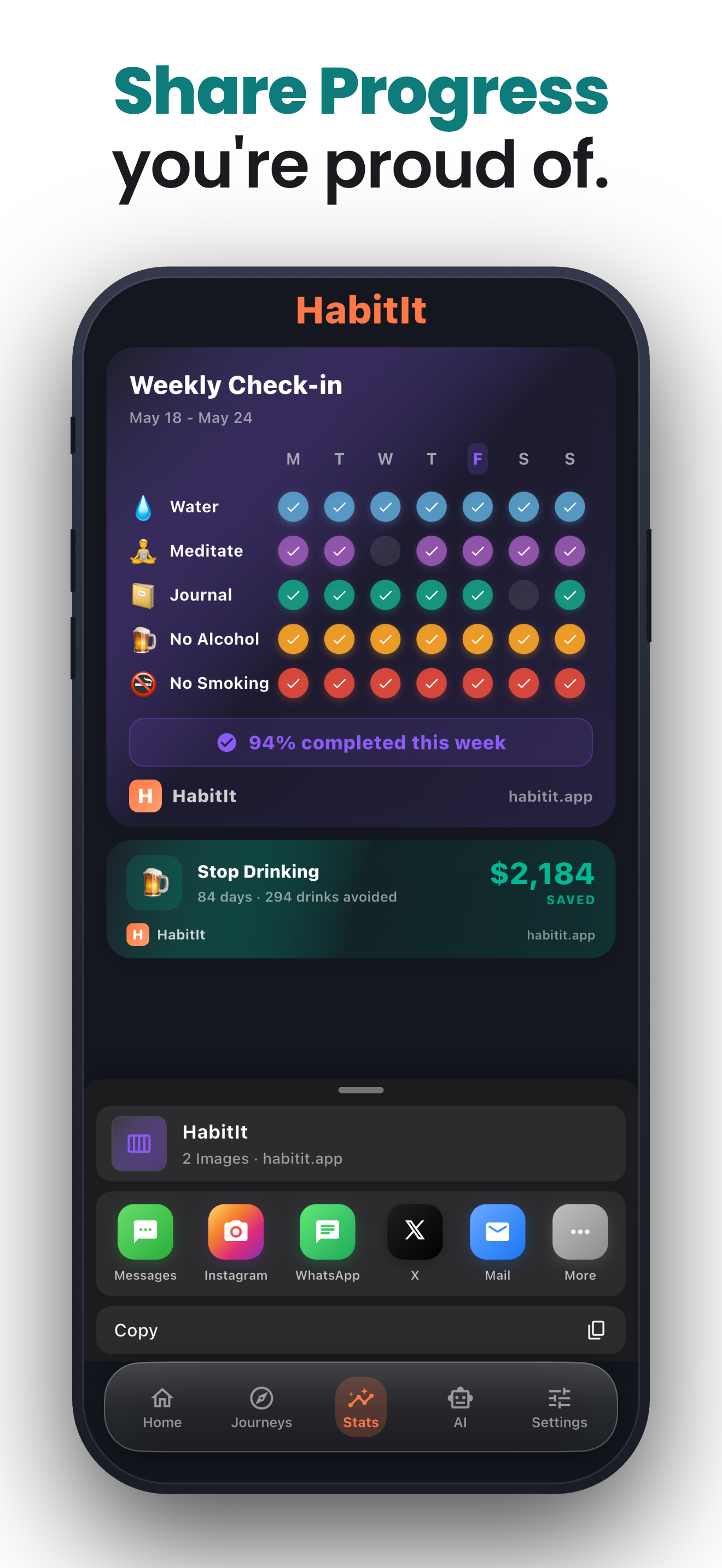 AI Goal Tracker: Habit It screenshot 9