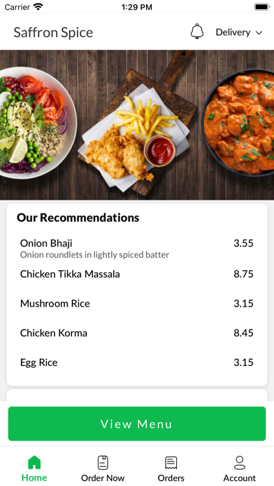 Saffron Spice York Screenshot