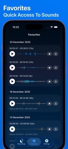 Sleep Apnea Detector - Somnio+ iPhone screenshot