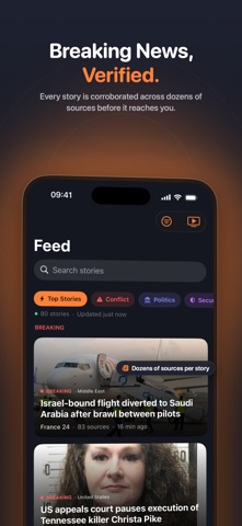 World Monitor: Live Insights iPhone screenshot 2