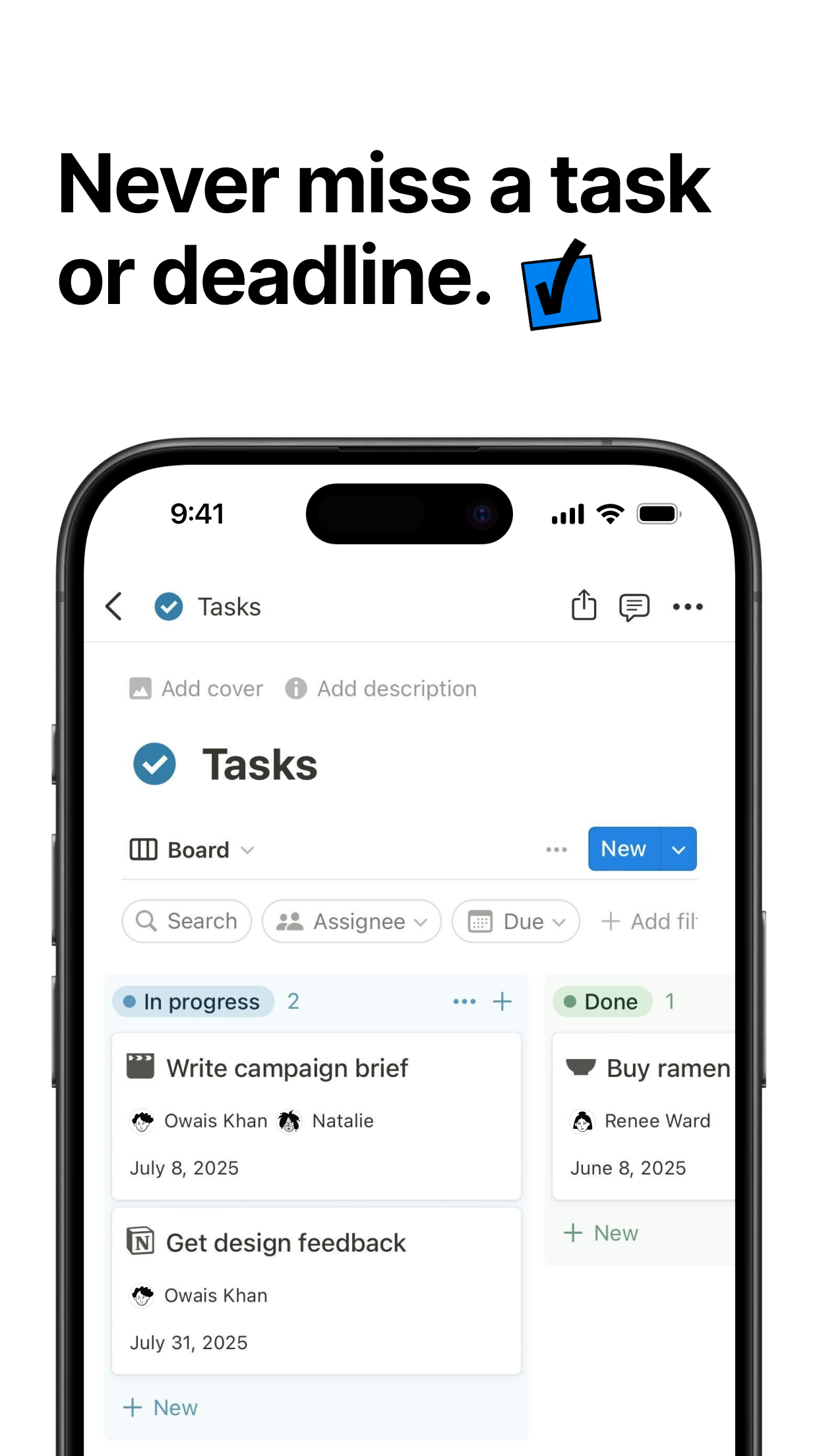 Notion: Notes, Tasks, AI screenshot 6