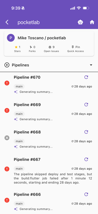 PocketLab for GitLab Screenshot 4 of 9