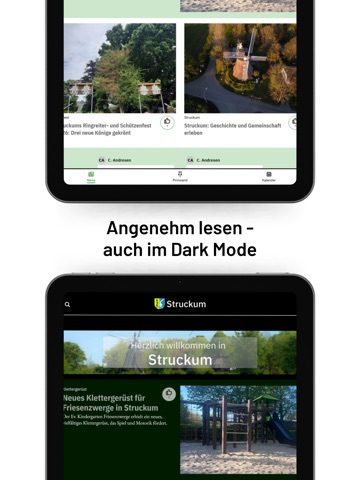 Struckum iPad screenshot