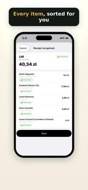 Skarbo: Budget Expense Tracker screenshot 1