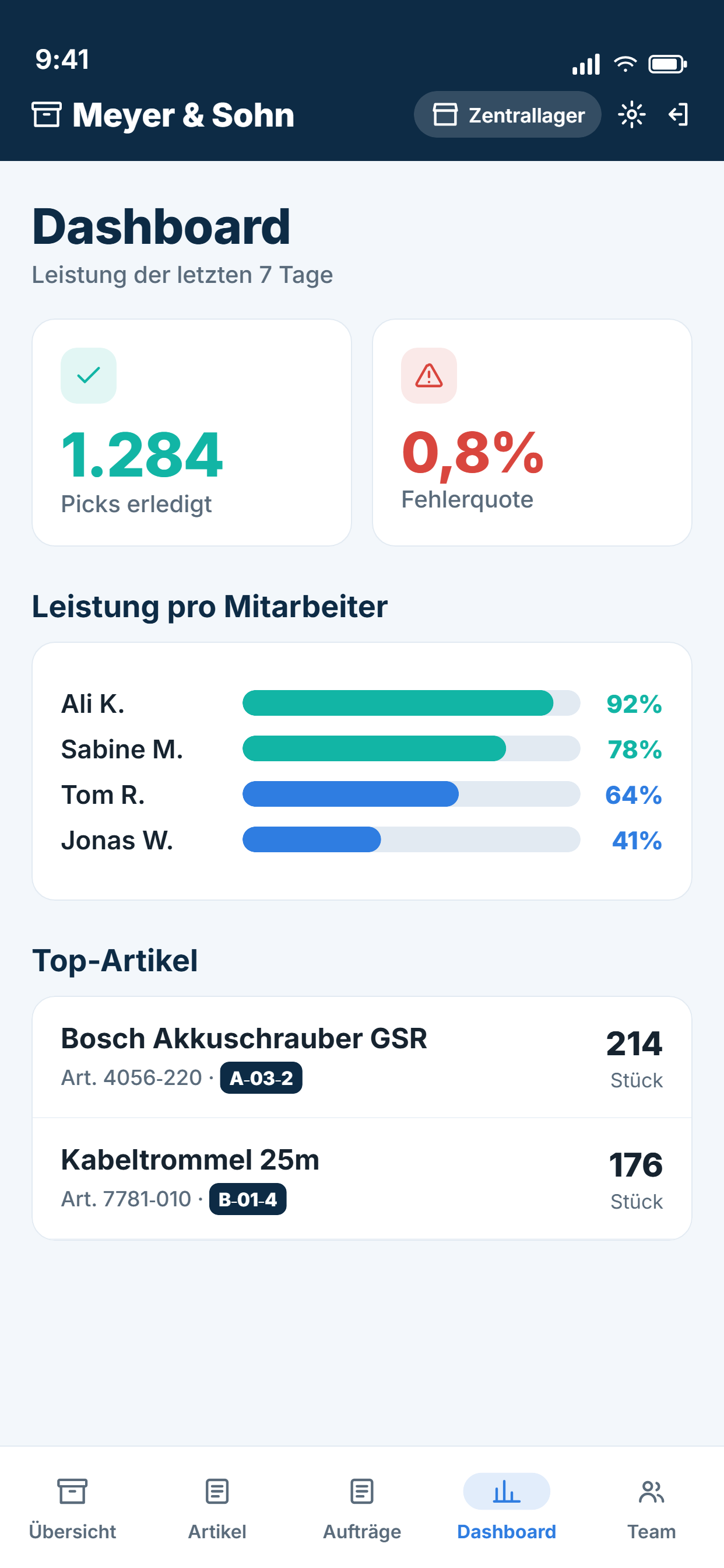 Pickflo – Lagerverwaltung screenshot 5