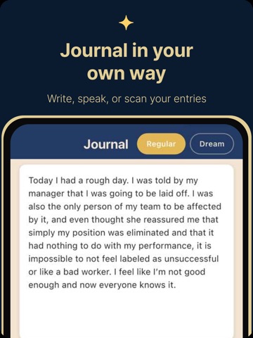 Aksha: AI Journal & Diary iPad screenshot