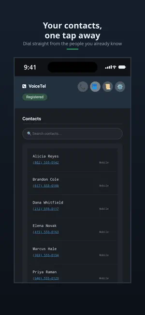 VoiceTel Phone screenshot 4