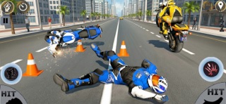 Highway Bike Attack Race Game iPhone screenshot