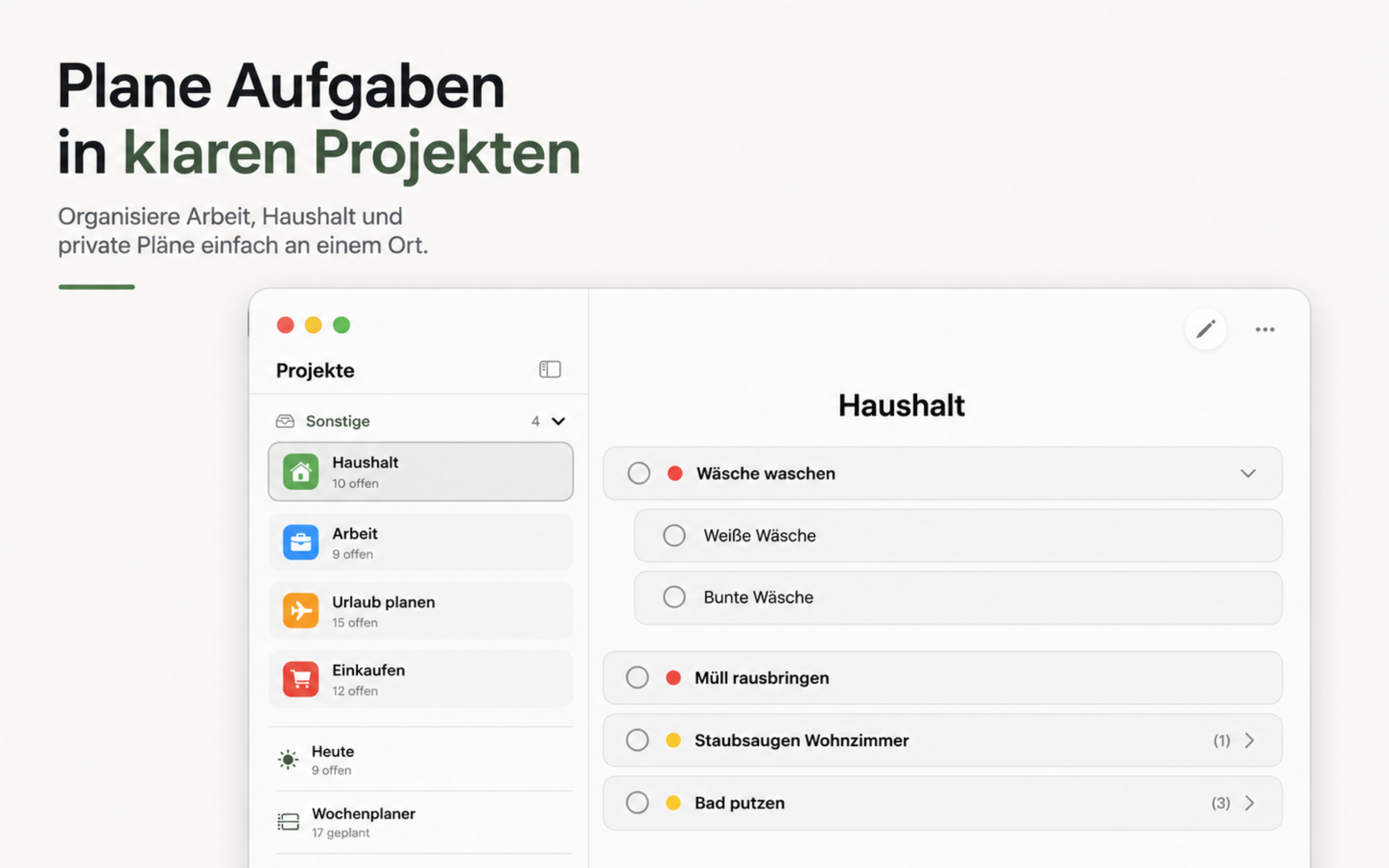 ListDO - To-Do & Aufgaben