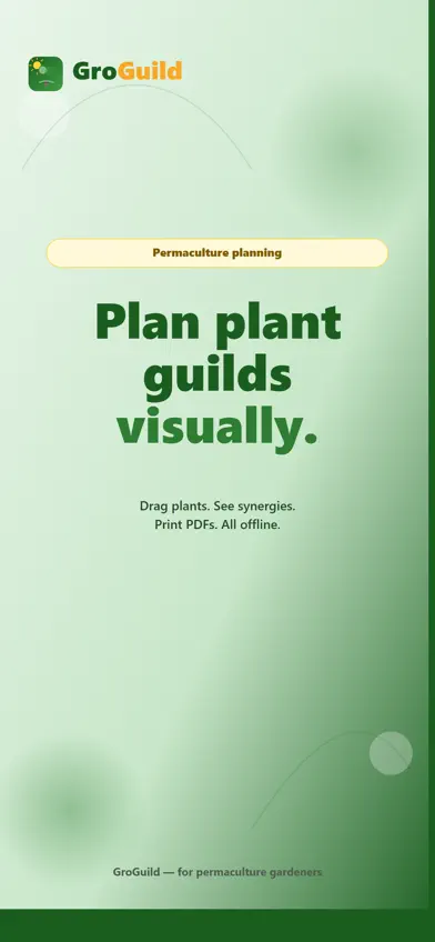 GroGuild Permaculture Planner screenshot 1