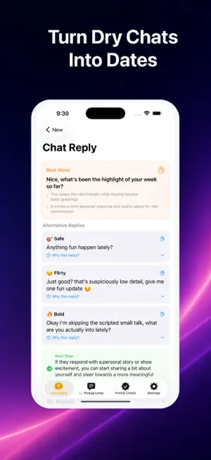 Rizzify - AI Dating Wingman screenshot 2