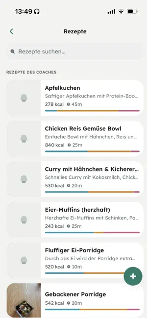 OWNIT: Training & Nutrition screenshot 4