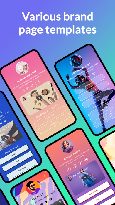 Screenshot 2 of Linkfly: Link Bio Landing Page App