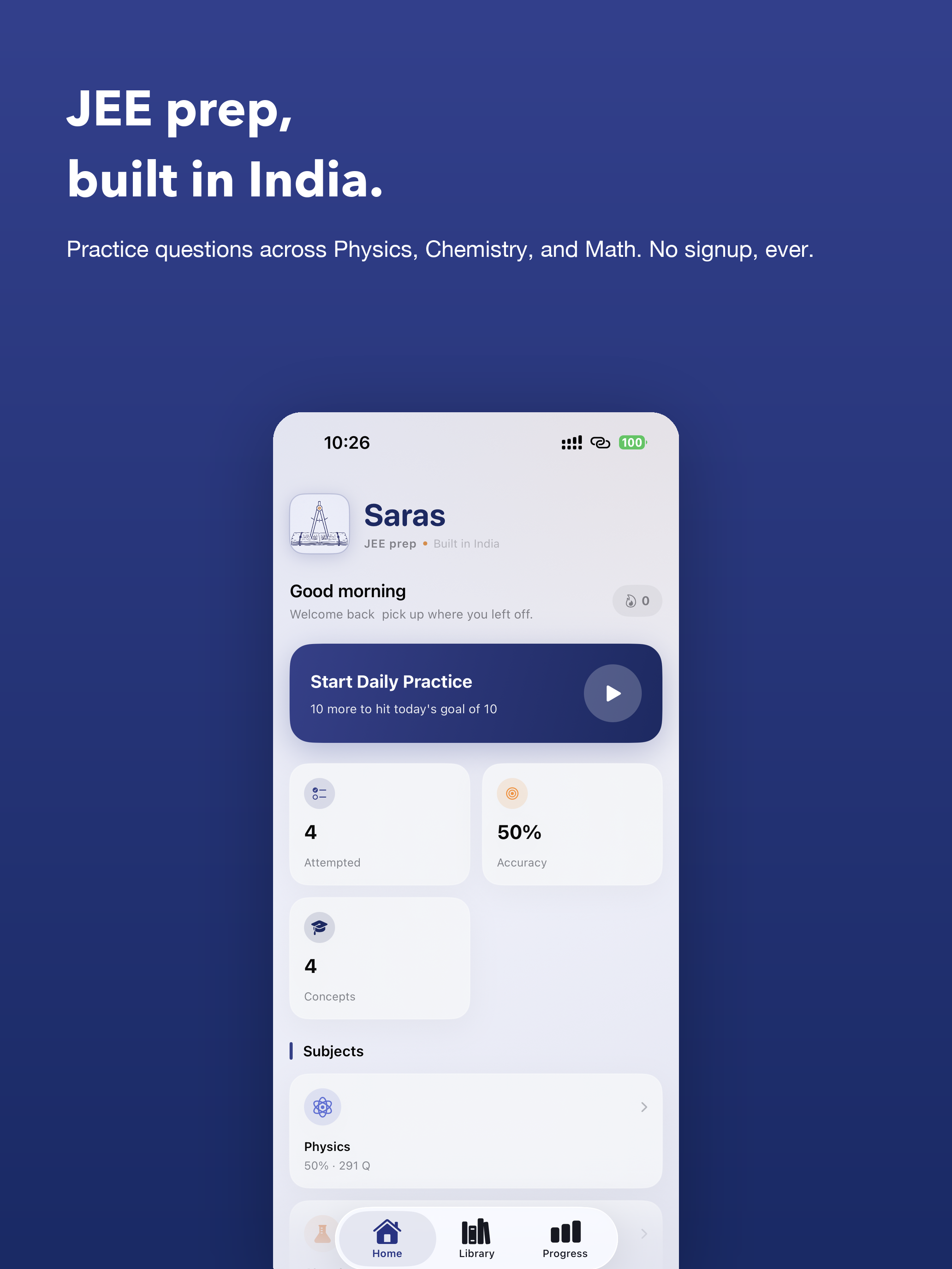 Saras: IIT-JEE screenshot 11