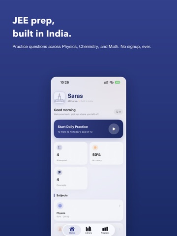 Saras: IIT-JEE