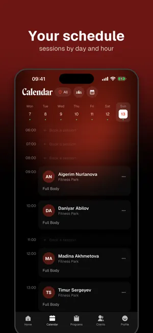 Ynta — Personal Trainer App screenshot 2