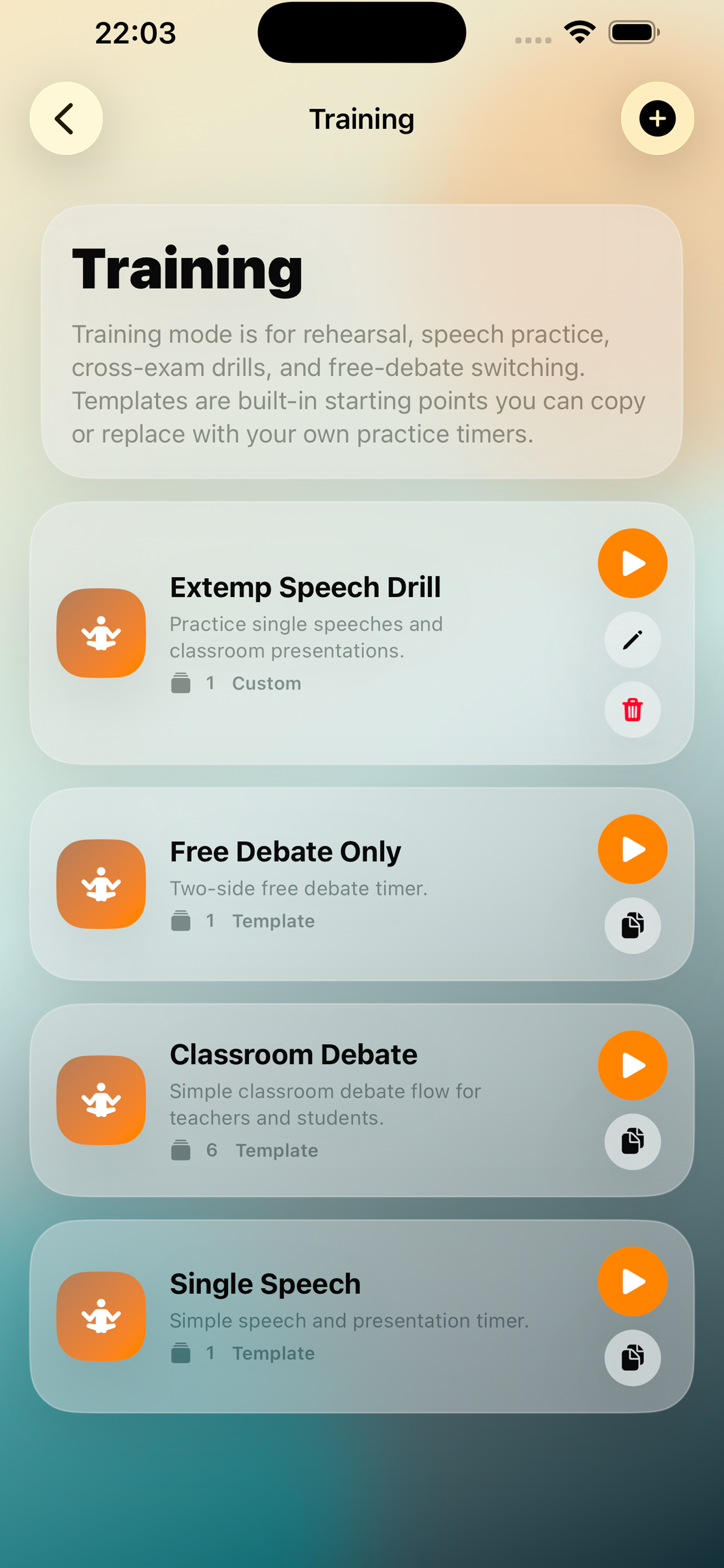 Debate Timer: RoundLog screenshot 8