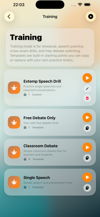 Debate Timer: RoundLog Screenshot 8 of 9