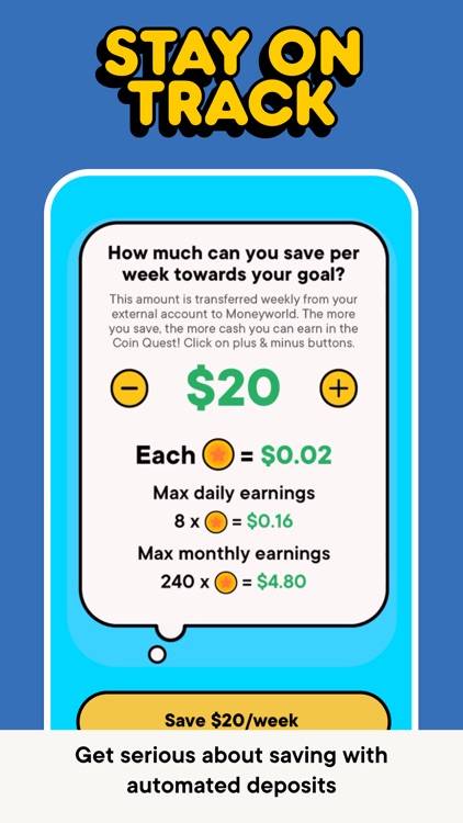 Moneyworld - Savings App screenshot-9