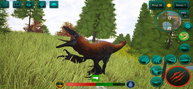Dinosaurios en línea Jurásica screenshot 9