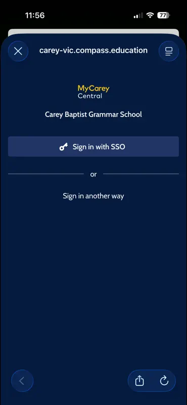 MyCarey – Central screenshot 1 of 3