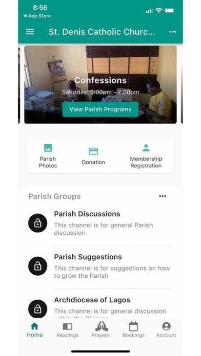 ParishBulletin: Nearby Church Screenshot