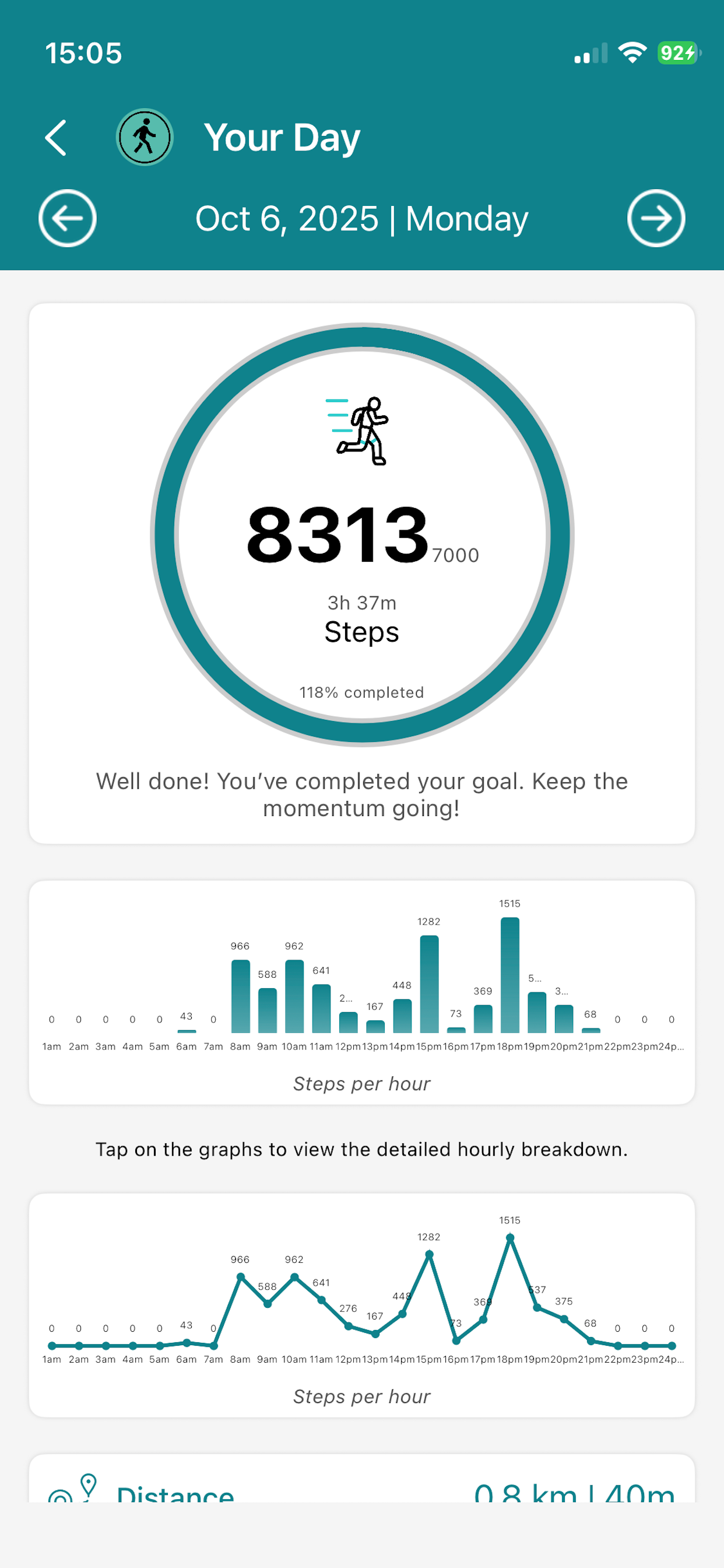 Steps - Walking & Running