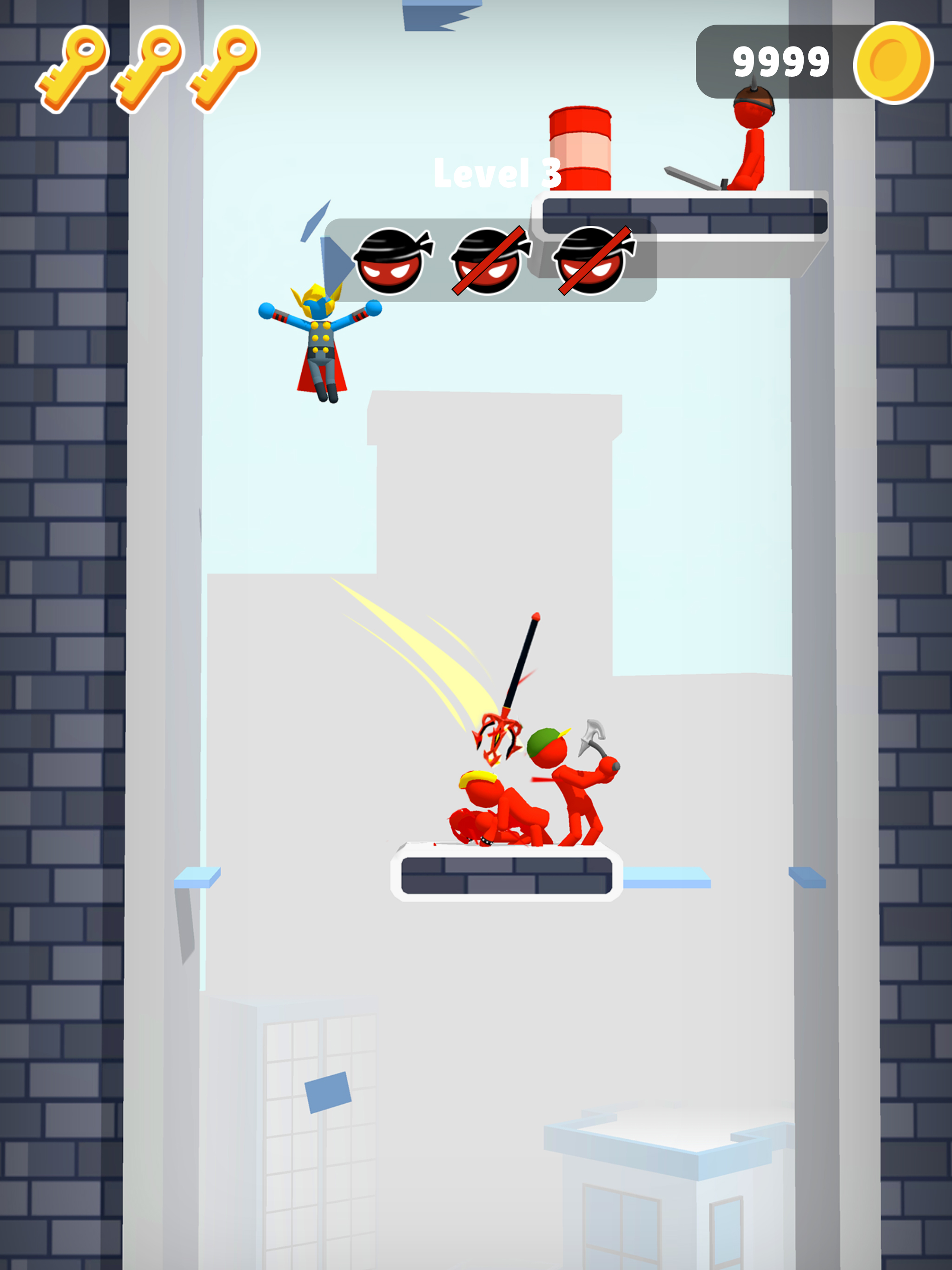 Stick Teleport 3D