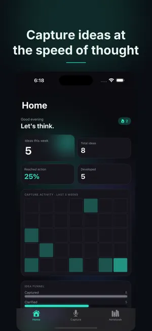 Thought Spark: Idea Capture screenshot 1