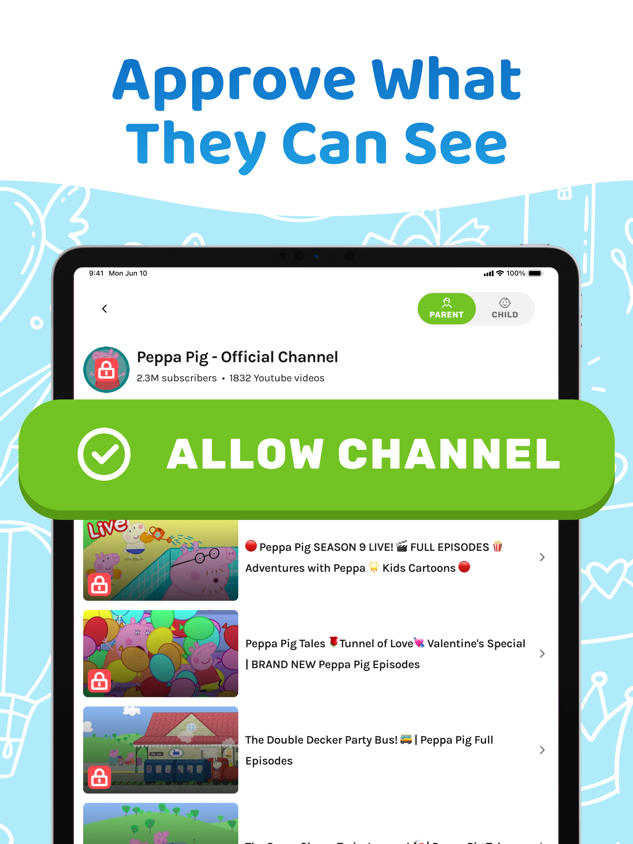 Kids Videos Mode for Youtube screenshot 7
