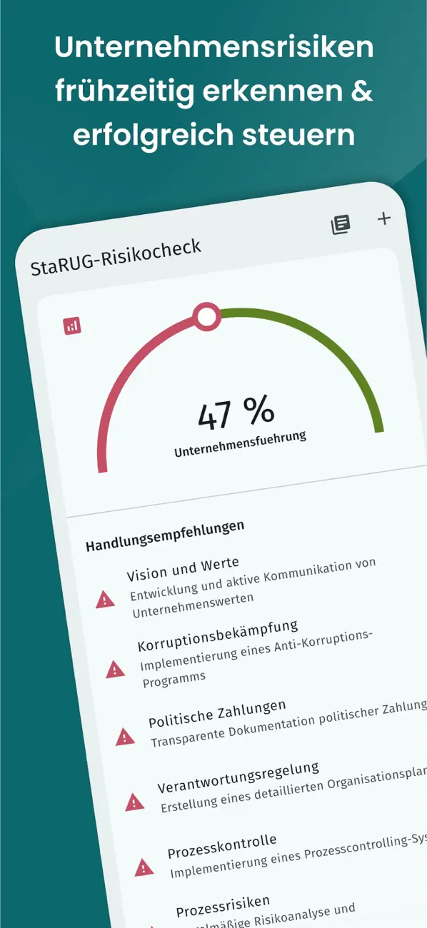 Screenshot #2 pour Businesstracker - StaRUG Check