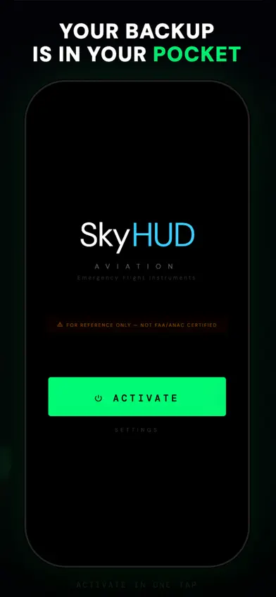 SkyHUD Aviation screenshot 1