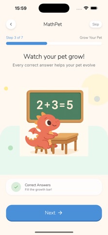 MathPet: Math with a Pet screenshot