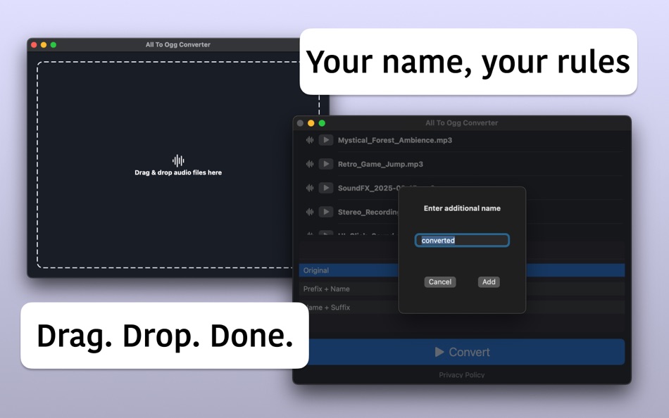 #3. All To Ogg Converter (macOS) 由: Stanislav Duplinskiy