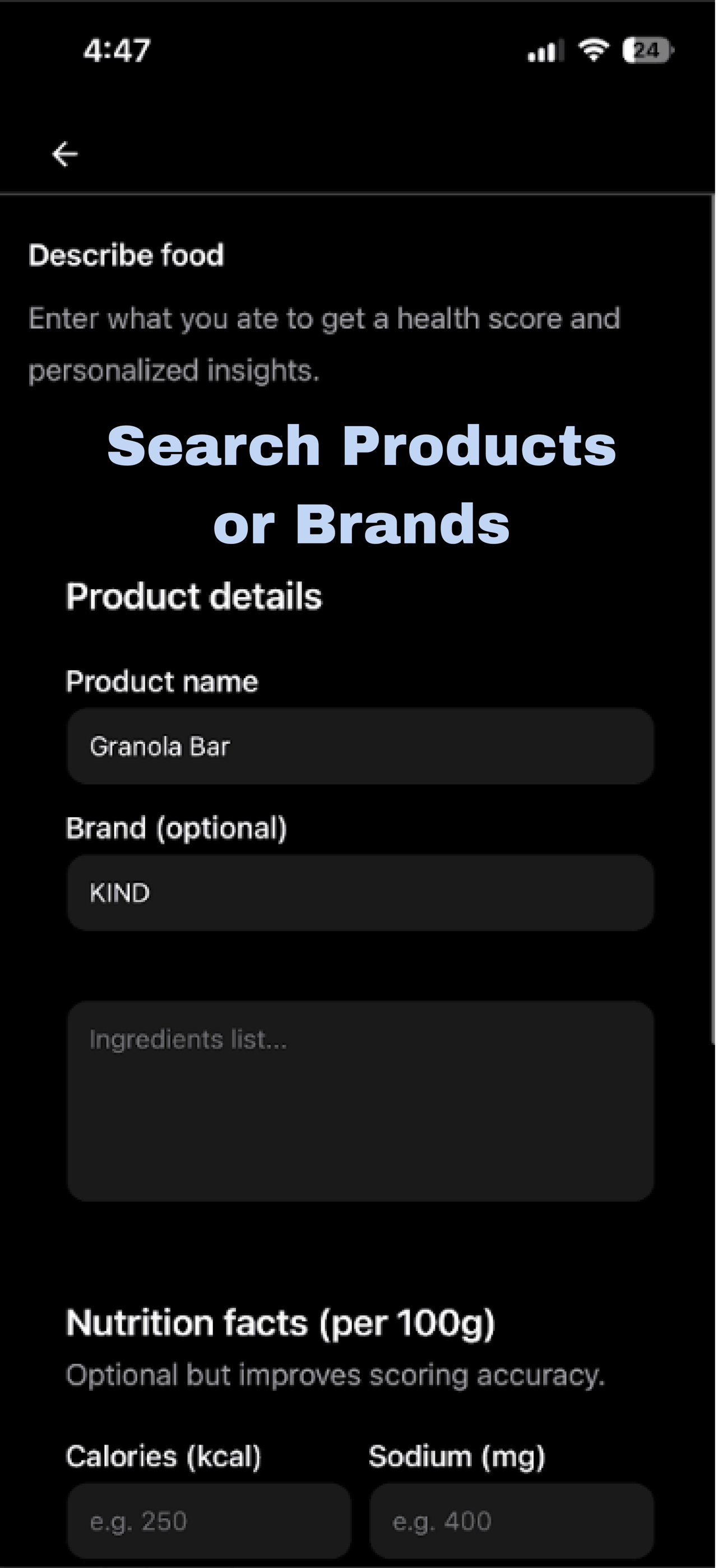 FoodScan - AI Food Scanner