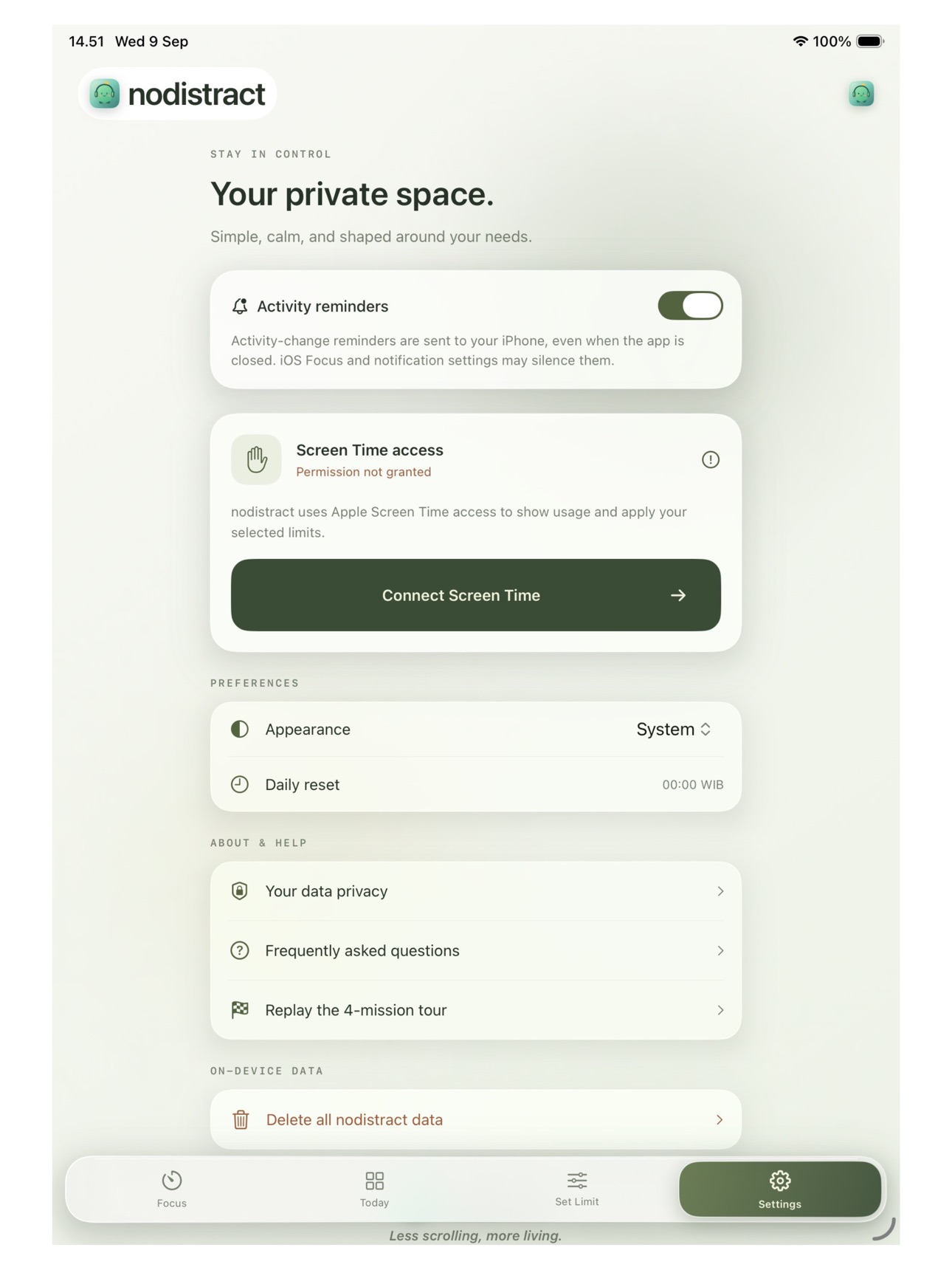 Screenshot 8 of NoDistract: Focus & Pomodoro