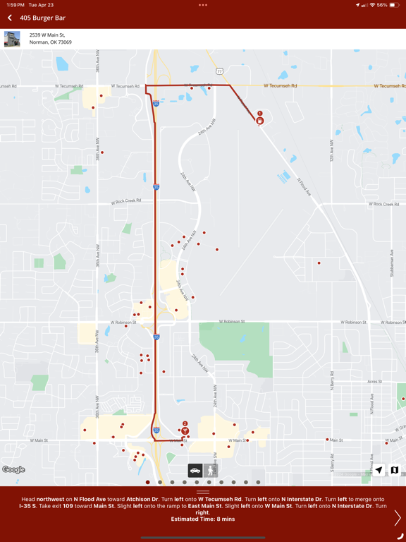 VisitNorman iPad screenshot 9 - Travel app