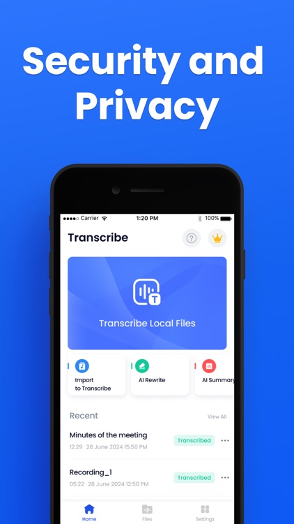 xTranscribe - AI Audio to Text screenshot-5