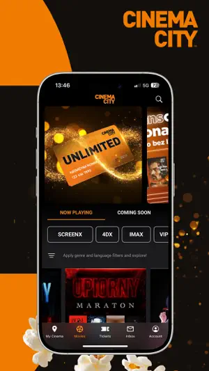 Cinema City: Movies & Tickets screenshot 2