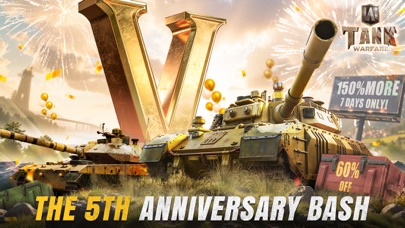 Screenshot #1 pour Tank Warfare: PvP Tanks Blitz