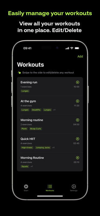 FitFlow: Voice Workout Timer Screenshot 8 of 8