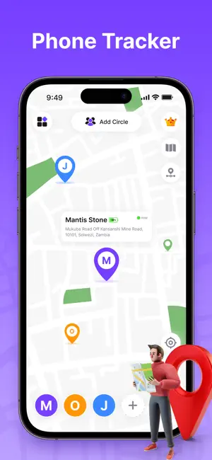 Phone Tracker : GPS Location screenshot 1
