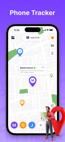Phone Tracker : GPS Location Screenshot 1 of 9