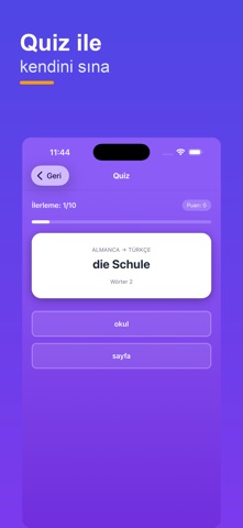 Almanca Kelime Kartları screenshot