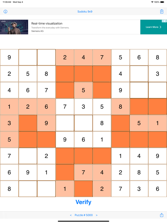 Screenshot #4 pour Sudoku 9x9 Game