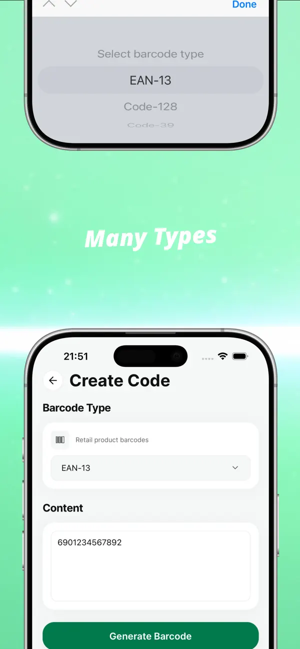 #4. Barcode Generator & Reader (iOS) От: 迪飞 施