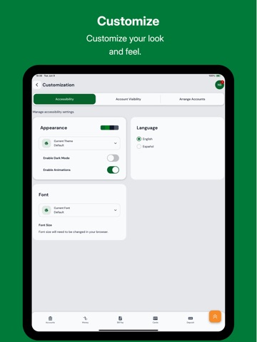 Glass City FCU Mobile iPad screenshot