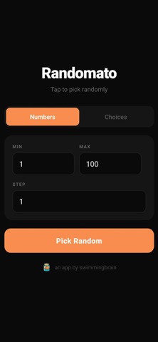 Randomato screenshot