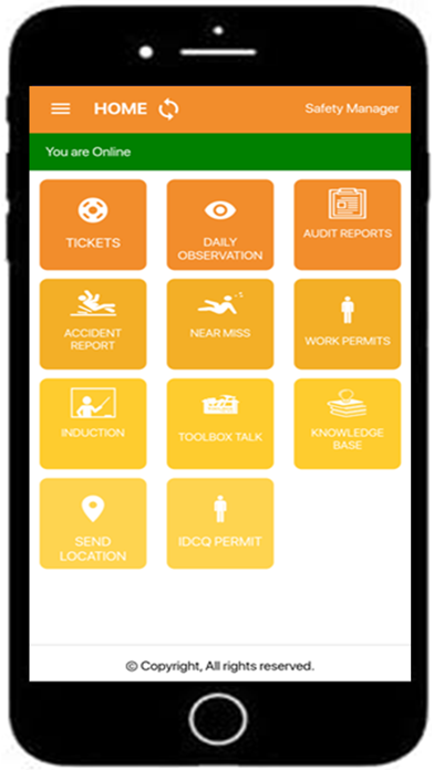 SALOMI Safety Management App Screenshot